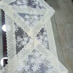 مفرش مربع او طقم 3 قطع او نيش لاسيه