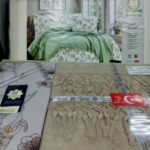 طقم 4 قطع مشجّر 3D + الكوفرته البيكا المتشنّج العالية