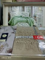 طقم 4 قطع مشجّر 3D + الكوفرته البيكا المتشنّج العالية