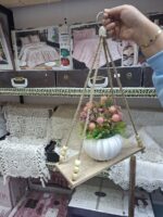 ⁦مكرمية رف صغير⁩ - الصورة ⁦4⁩